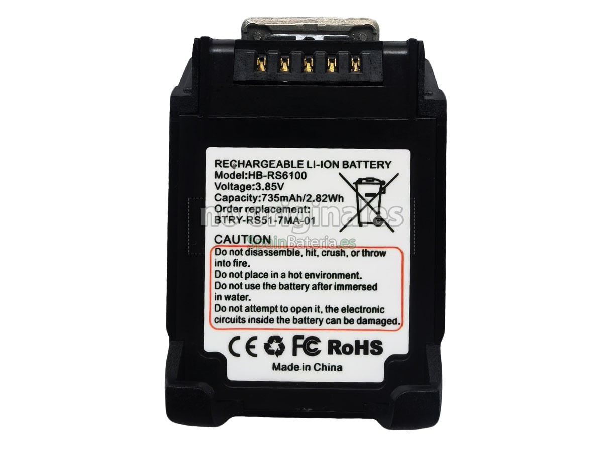 Batería para Zebra RS5100 2D