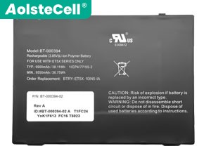 Batería de reemplazo Zebra ET51CT-G21E-00A6