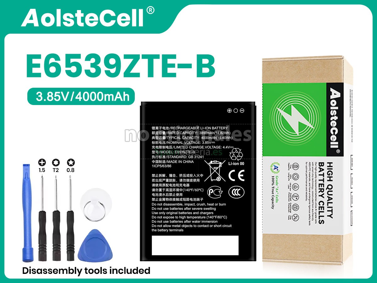 Batería para ZTE E6539ZTE-B