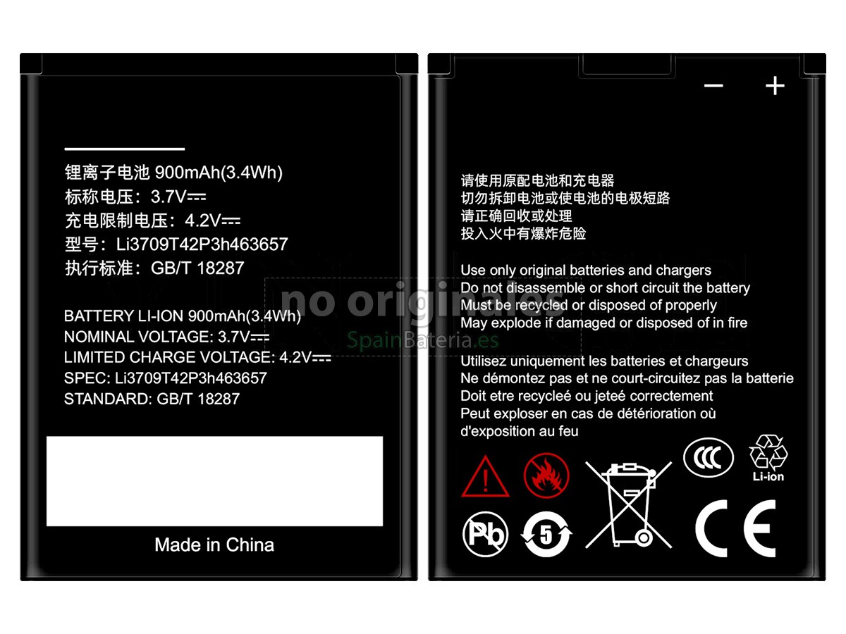 Batería para ZTE N281