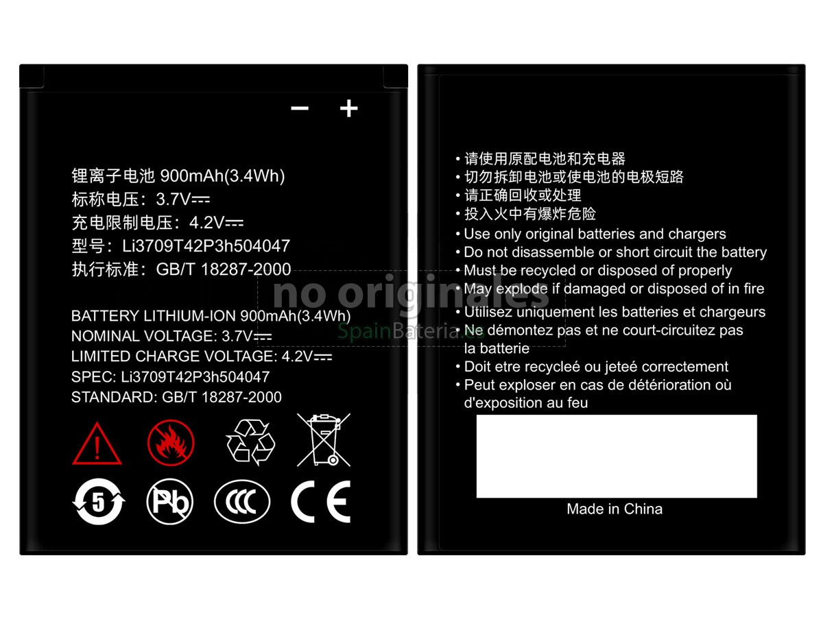 Batería para ZTE Z331