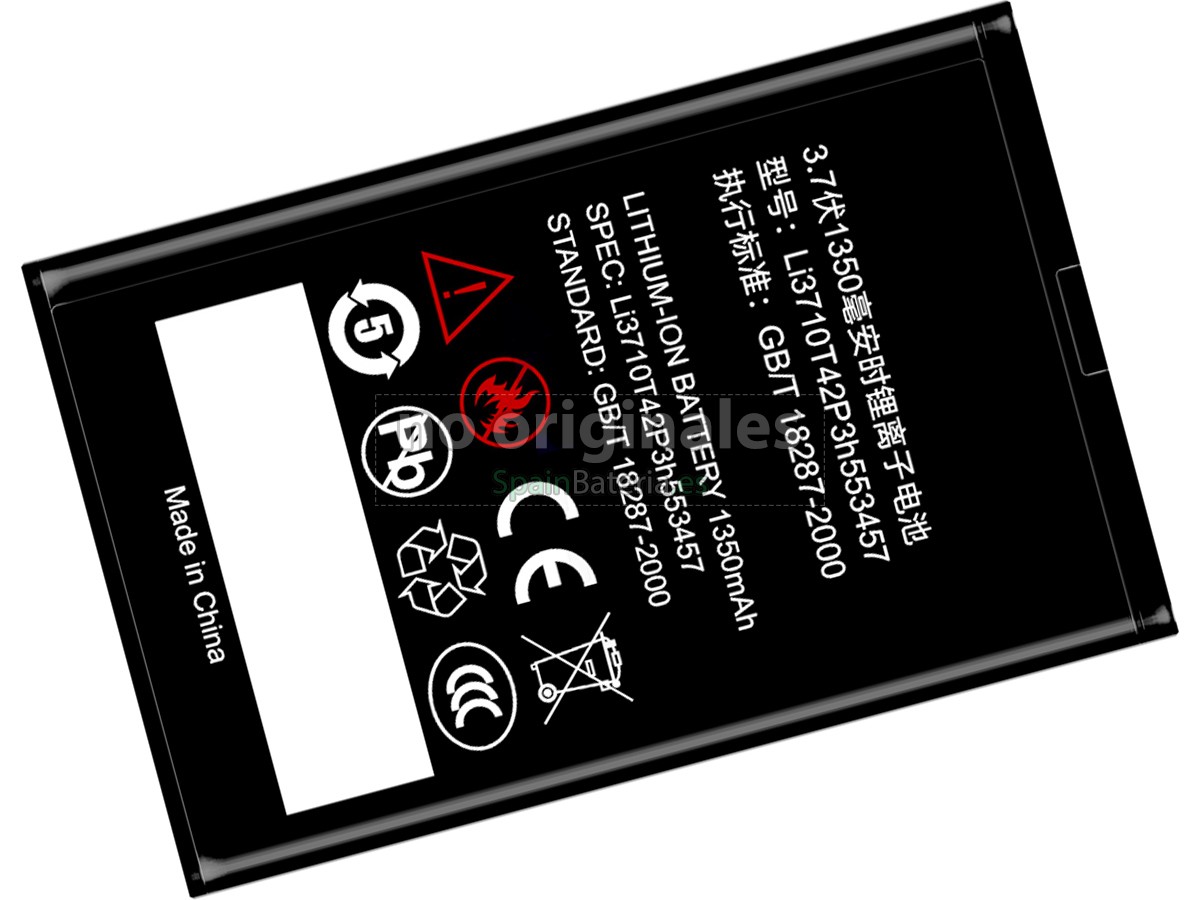 Batería para ZTE LI3710T42P3H553457