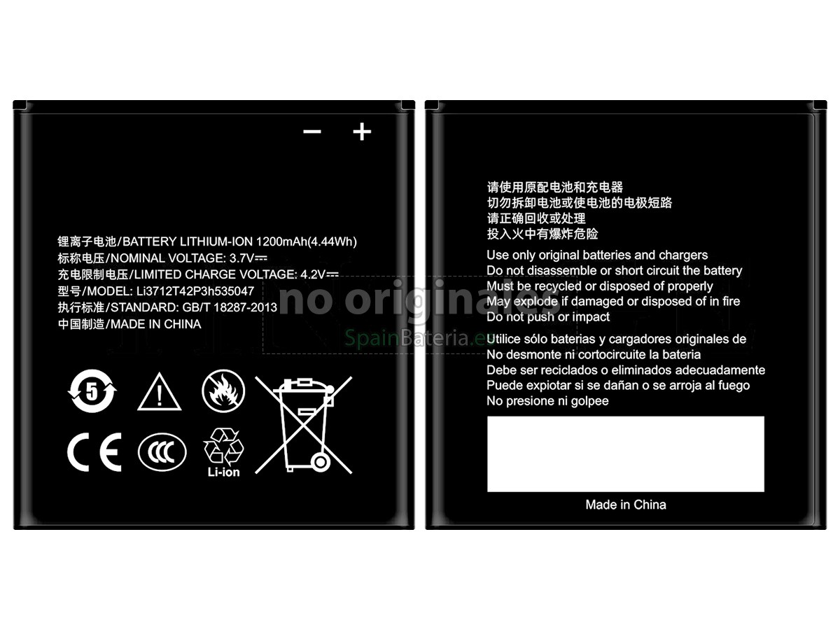 Batería para ZTE Q101