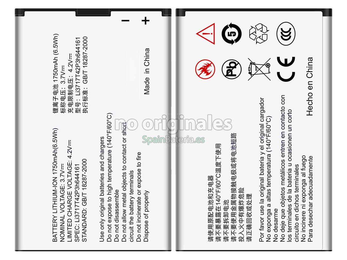 Batería para ZTE T82