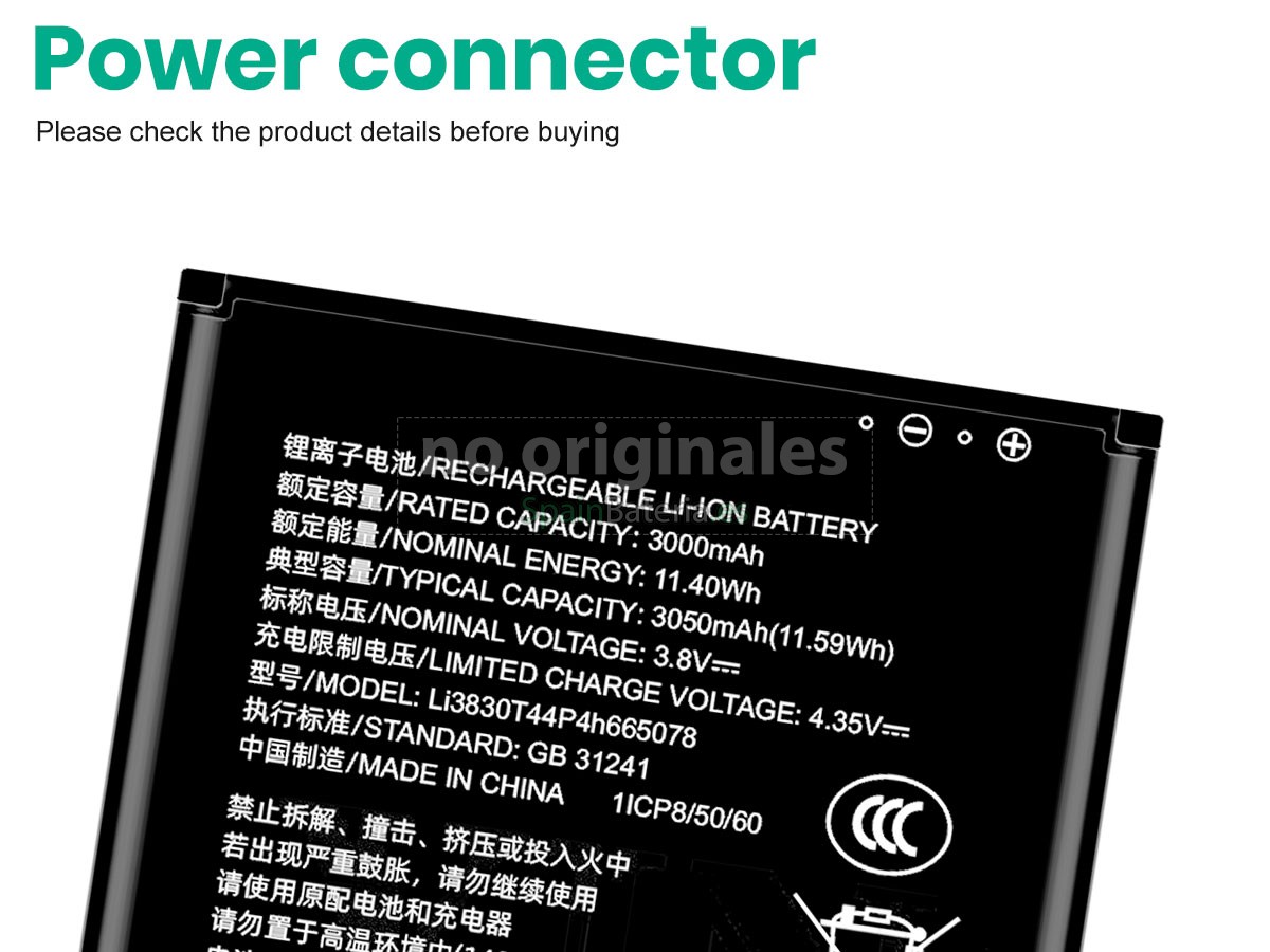 Batería para ZTE U10S PRO